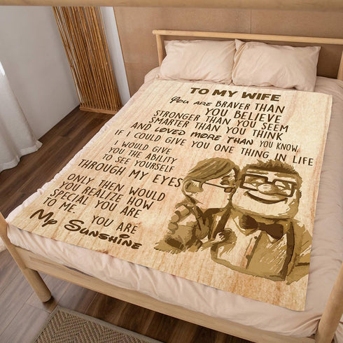 Blanket for wife from Husband
